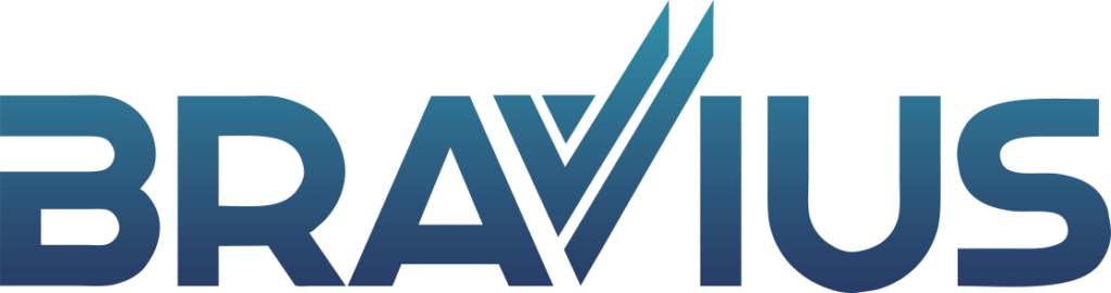 Logo Bravvius saas de infoprodutos