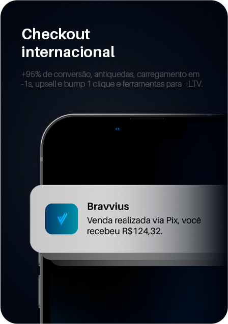 Checkout internacional bravvius
